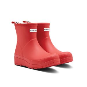 Botas de Agua Bajas Play para Mujer Rojo