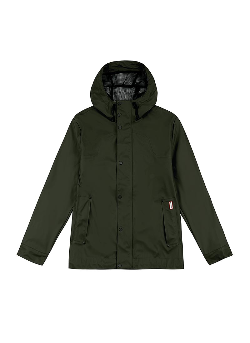 Chaqueta Impermeable Hombre Olive Green