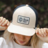 Gorro Latitude Beige / Navy Blue - Imagen 7