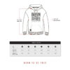 Poleron Hoodie Born to be Free White - Imagen 3
